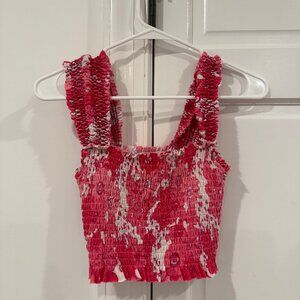 Urban Outfitters Pink Floral Tank